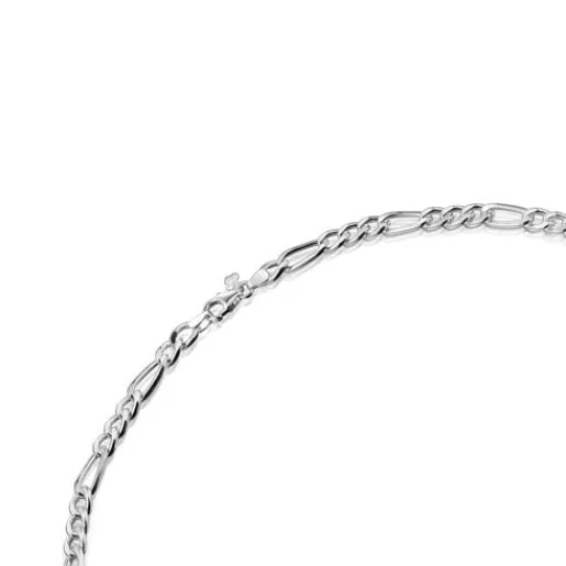 Gargantilla mix barbada de plata Chain^TOUS Best