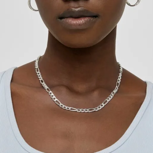 Gargantilla mix barbada de plata Chain^TOUS Best