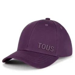 Gorra morada Logo Metal^TOUS Online