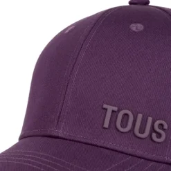 Gorra morada Logo Metal^TOUS Online
