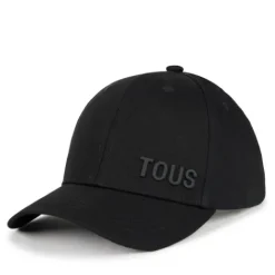 Gorra negra Logo Metal^TOUS Hot
