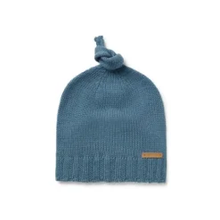 Gorro con nudo de bebé Tricot azul^TOUS Hot