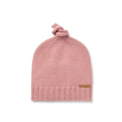 Gorro con nudo de bebé Tricot rosa^TOUS New