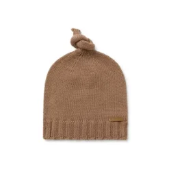 Gorro con nudo de bebé Tricot beige^TOUS Clearance