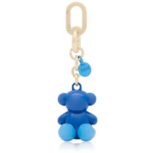 Llavero Metal azul Bold Bear^TOUS Clearance