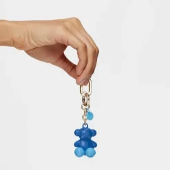 Llavero Metal azul Bold Bear^TOUS Clearance