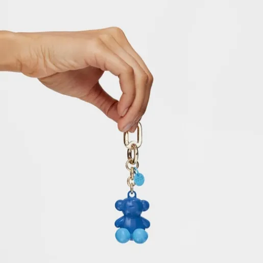 Llavero Metal azul Bold Bear^TOUS Clearance