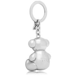 Llavero oso plateado Metal Bold Bear^TOUS Outlet