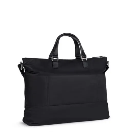Maletín New Berlin de Nylon en color negro^TOUS Discount