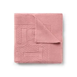 Manta de bebé Nilo logo rosa^TOUS Online