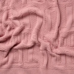 Manta de bebé Nilo logo rosa^TOUS Online