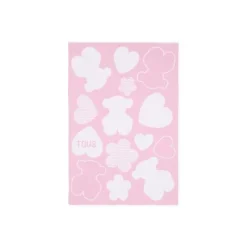 Manta de bebé reversible Nilo multi motivos rosa^TOUS New