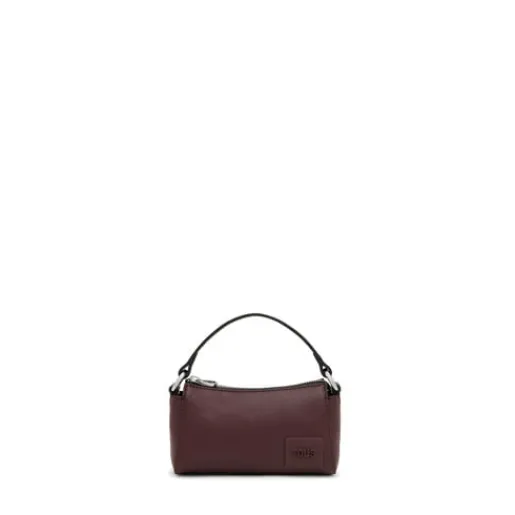 Mini bolso bandolera burdeos Amanda^TOUS Outlet