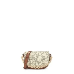 Minibandolera medialuna camel y beige Kaos Icon^TOUS Online