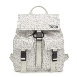 Mochila blanca Kaos Mini Puffy Soft^TOUS Online