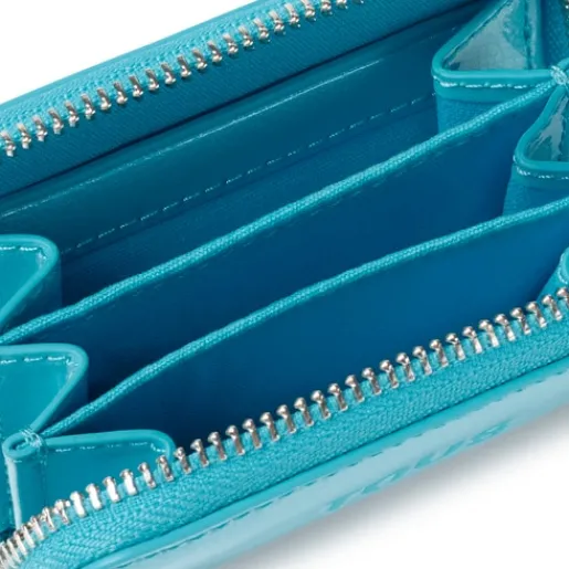Monedero azul New Dorp^TOUS