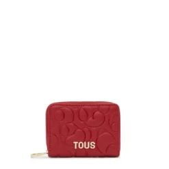 Monedero de piel roja Greta^TOUS New