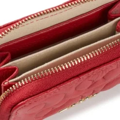 Monedero de piel roja Greta^TOUS New