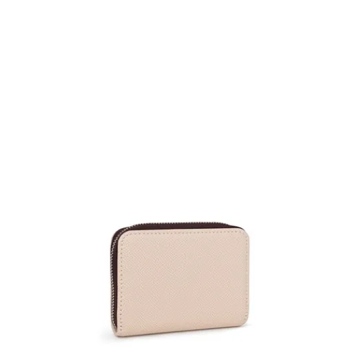 Monedero mediano New Dubai beige y marrón^TOUS Sale
