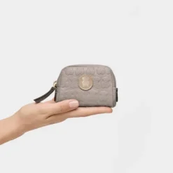Monedero pequeño Sherton de Piel en color topo^TOUS