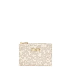 Monedero tarjetero beige Kaos Mini Lines^TOUS Best