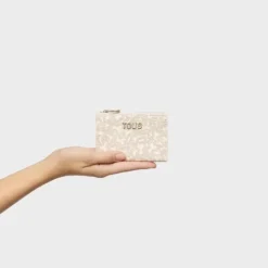 Monedero tarjetero beige Kaos Mini Lines^TOUS Best