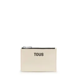 Monedero tarjetero beige New Dorp^TOUS New