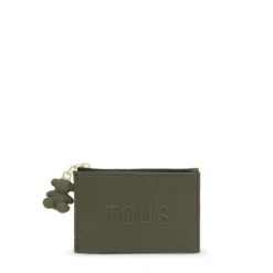 Monedero tarjetero caqui Brenda^TOUS Clearance