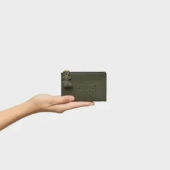 Monedero tarjetero caqui Brenda^TOUS Clearance
