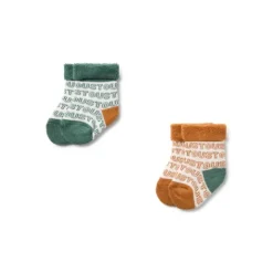 Pack de 2 pares de calcetines de bebé SSocks único^TOUS Outlet