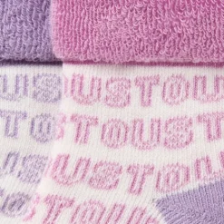 Pack de 2 pares de calcetines de bebé SSocks rosa^TOUS Outlet