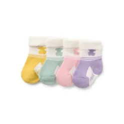Pack de 4 pares de calcetines de bebé SSocks rosa^TOUS Online