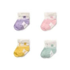 Pack de 4 pares de calcetines de bebé SSocks rosa^TOUS Online