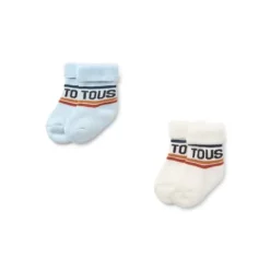 Pack de 2 pares de calcetines de bebé SSocks azul^TOUS