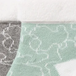 Pack de 2 pares de calcetines de bebé SSocks verde^TOUS
