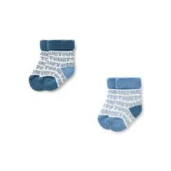 Pack de 2 pares de calcetines de bebé SSocks azul^TOUS Outlet