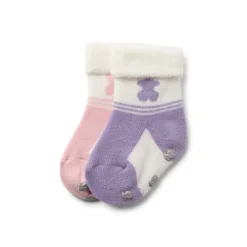 Pack de 2 pares de calcetines de bebé SSocks rosa^TOUS Online