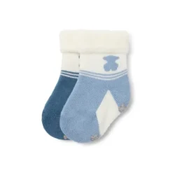 Pack de 2 pares de calcetines de bebé SSocks azul^TOUS Best