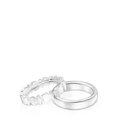 Pack de Anillos de plata Straight^TOUS New