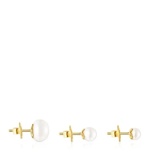 Pack de Pendientes de perlas Gloss^TOUS Discount