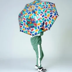 Paraguas mediano transparente osos multicolor^TOUS Outlet
