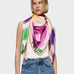 Pañuelo cuadrado Motifs Tulip^TOUS New