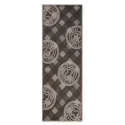 Pañuelo Kaos Mini Stamp Jacquard marrón^TOUS Online