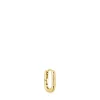 Pendiente aro individual de oro con textura Basics^TOUS Sale
