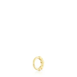 Pendiente aro pequeño con bolas de y diamantes Les Classiques^TOUS Sale