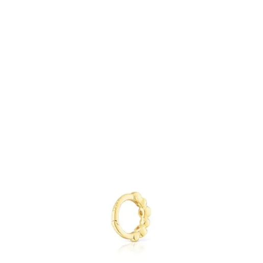 Pendiente aro pequeño con bolas de y diamantes Les Classiques^TOUS Sale