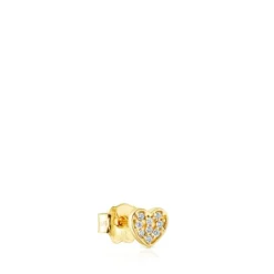 Pendiente de oro con diamantes Les Classiques^TOUS Online