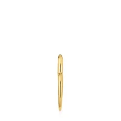 Pendiente suelto aro corazón con baño de oro 18 kt sobre plata My Other Half^TOUS Sale