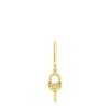 Pendiente suelto de oro MANIFESTO^TOUS Clearance