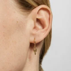 Pendiente suelto de oro MANIFESTO^TOUS Clearance